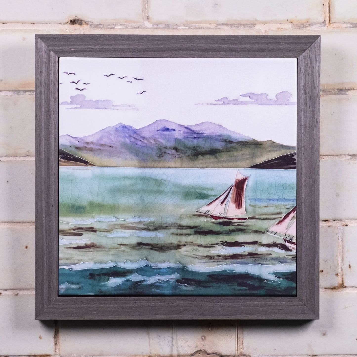 Framed Ceramic Tile